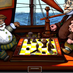 Arrr, this magic chessboard be makin' ye a grandmaster faster than a cannonball flies!