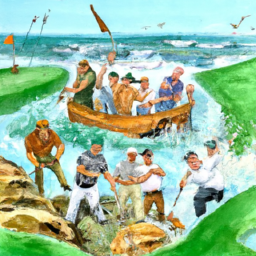 Arrr, Tiger Woods be tangled with his TGL crew, sparking a jolly ruckus: "What be ye doin', matey?"